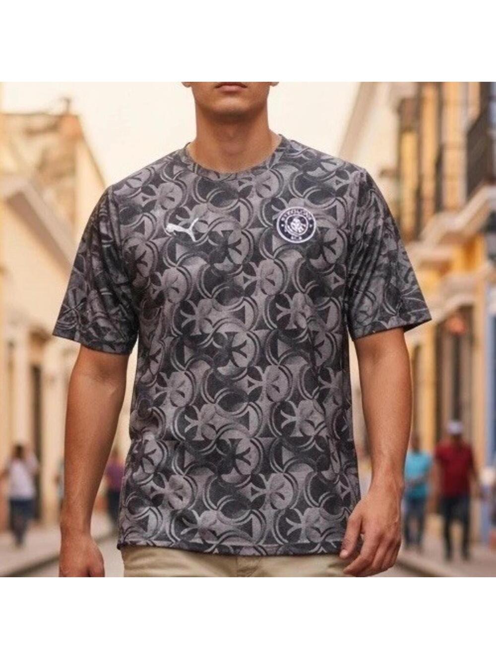 Men’s Manchester City PUMA Warm Up Soccer Jersey Black Sz M